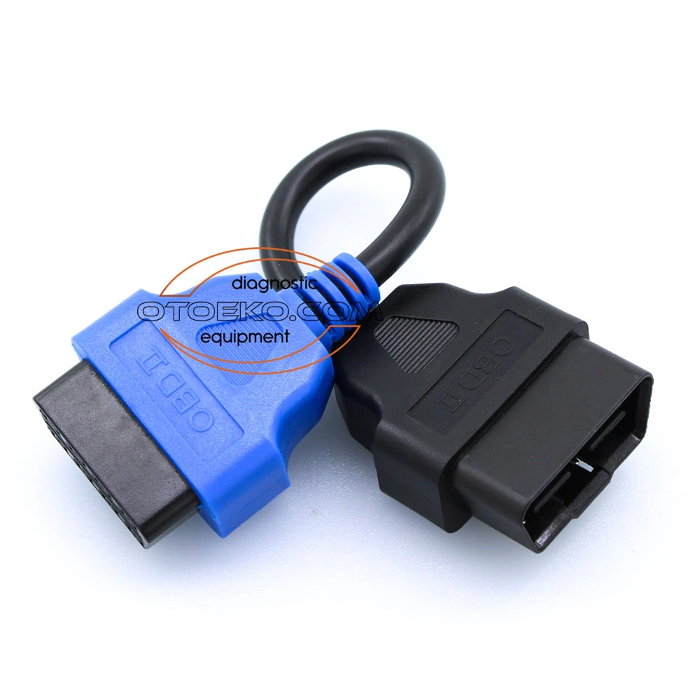 كابل الأدابتور الأزرق A5 (Adapter 5) لبرامج Multiecuscan وAlfaOBD لسيارات فيات وألفا روميو وجيب (MS-CAN) - 4